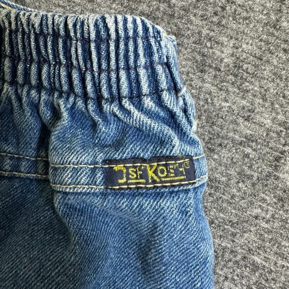 Vintage OshKosh Bgosh Toddler Girls Denim Skirt Medium Wash Blue Size 24M